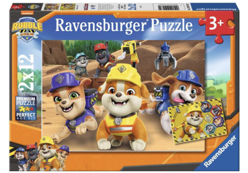  Ravensburger Rubble & Co - 2 x 12 pièces 