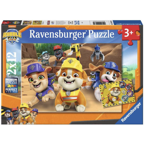  Ravensburger Rubble & Co - 2 x 12 pièces 