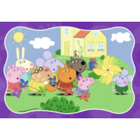 thumb-Peppa Pig - 2 puzzels van 24 stukjes-2