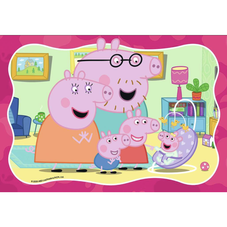 Peppa Pig - 2 puzzels van 24 stukjes-3