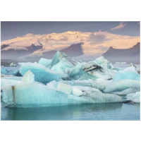 thumb-Gletsjermeer Jökulsárlón in IJsland - puzzel van  1000 stukjes-2