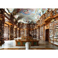 thumb-Bibliotheek in de abdij van St. Florian - puzzel van 1000 stukjes-2