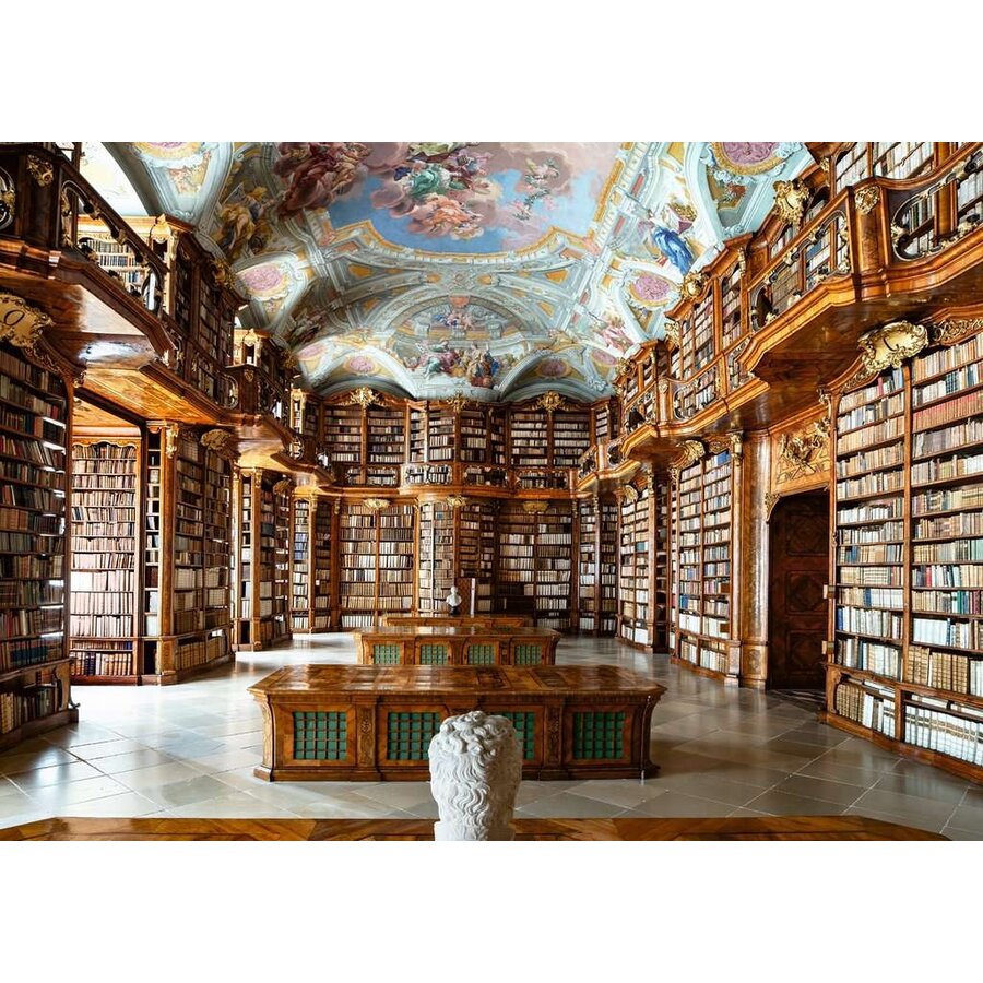 Library in St. Florian Monastery - puzzle of 1000 pieces-2