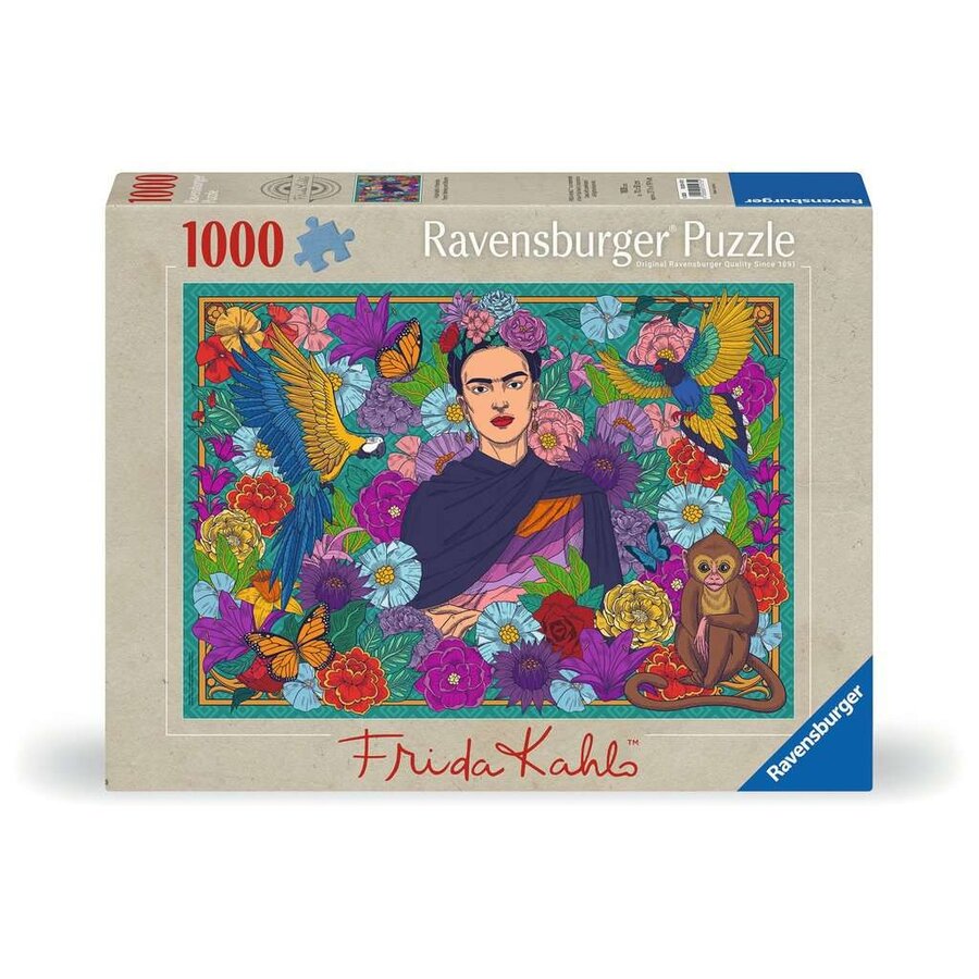Frida Kahlos Paradis - puzzle de 1000 pièces-1