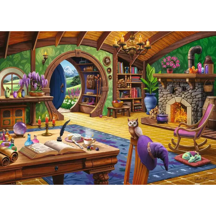 Charmant cottage - USA Jigsaw Nationals - puzzle de 1000 pièces-2