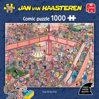 thumb-Shop till you drop  - Jan van Haasteren - puzzle de 1000 pièces-4