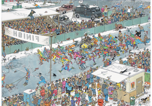  Jumbo Elfstedentocht - JvH - 1000 stukjes 