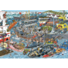 Jumbo Zeehaven - Jan van Haasteren - puzzel van 1000 stukjes