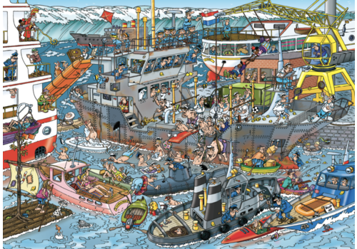  Jumbo Zeehaven - JvH - 1000 stukjes 