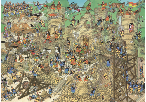  Jumbo Castle Conflict - JvH - 1000 pieces 