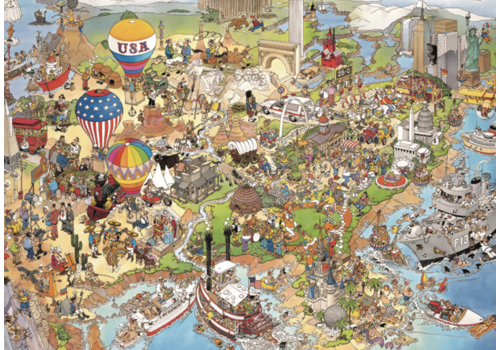  Jumbo USA - JvH - 1000 pieces 