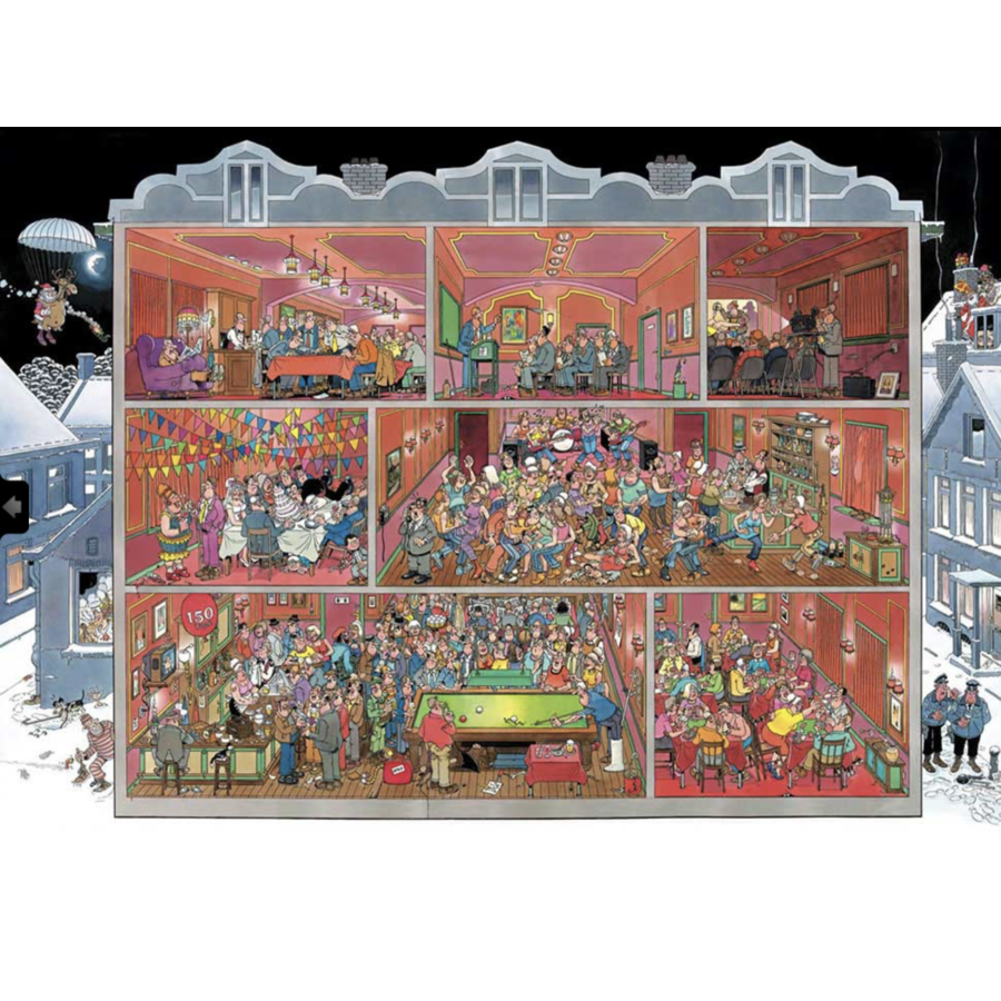 The Grand Cafe  - Jan van Haasteren - puzzle of 1000 pieces-1
