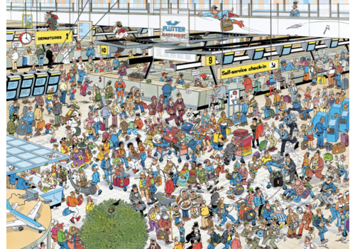  Jumbo The departure hall  - JvH - 1000 pieces 