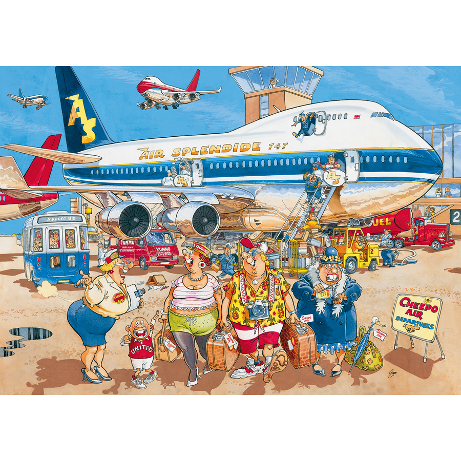 Wasgij Original 2 - Happy Days! - 1000 pièces-2