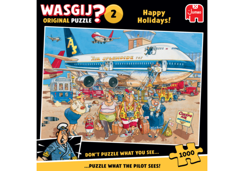  Jumbo Wasgij Original 2 - Happy Days!- 1000 pieces 