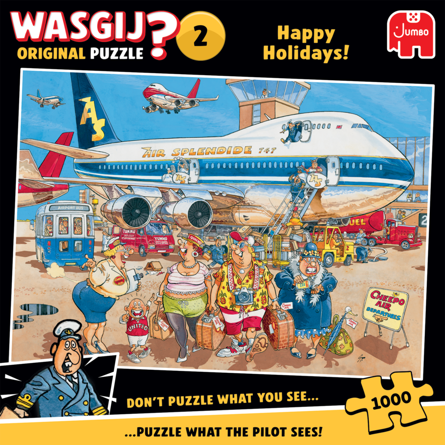 Wasgij Original 2 - Happy Days! - 1000 pièces-1