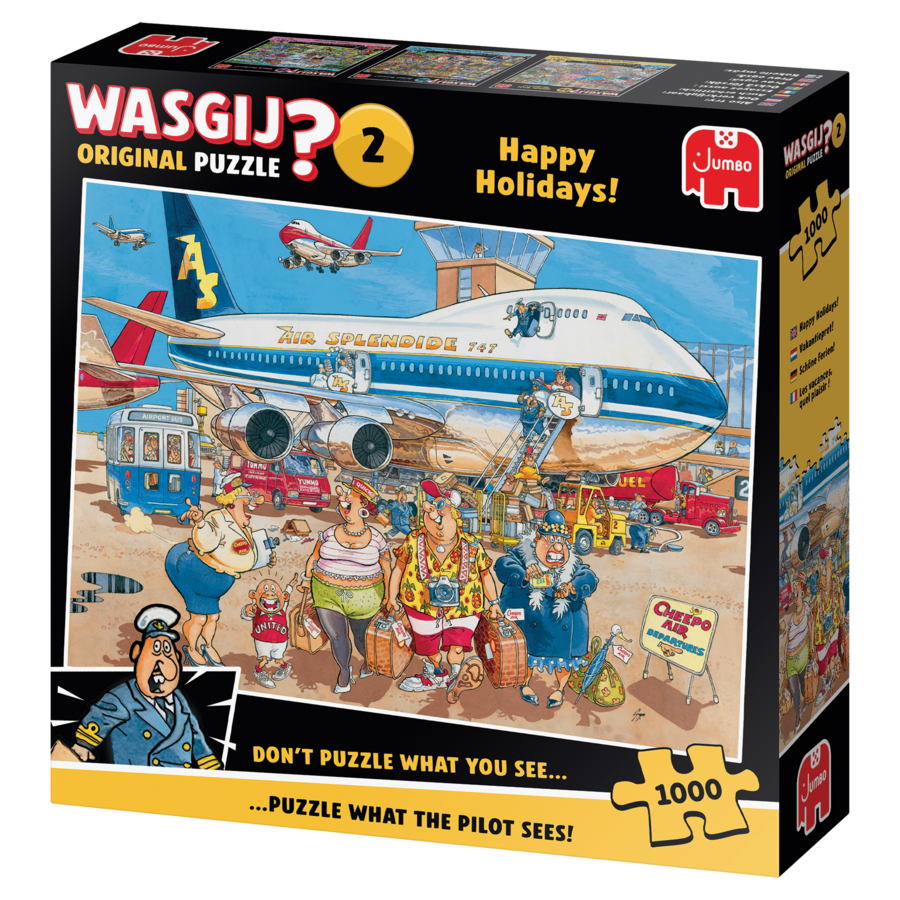 Wasgij Original 2 - Happy Days! - 1000 pièces-4