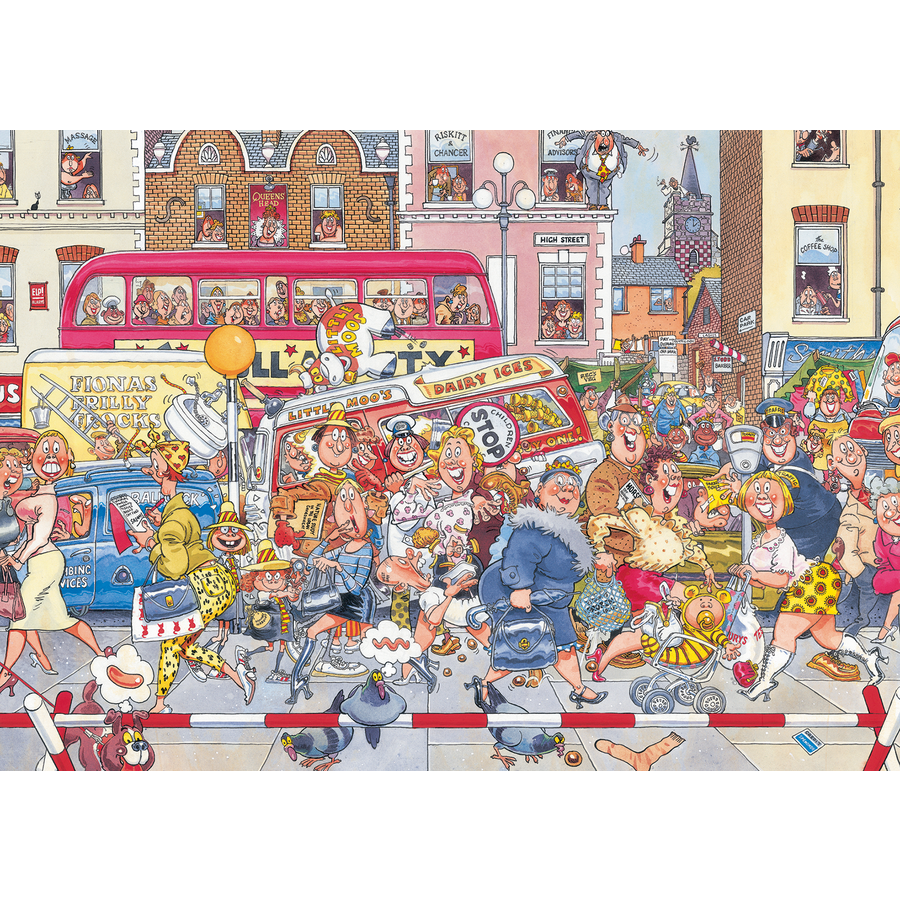 Wasgij Original 3  - Full Monty Fever! - 1000 stukjes-2