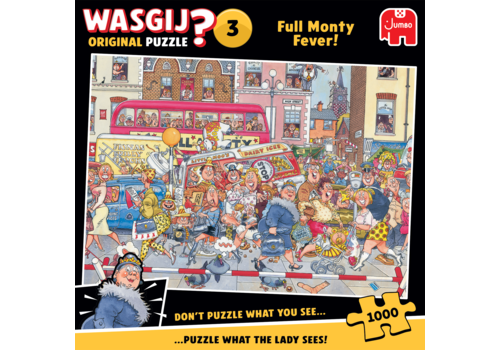  Jumbo Wasgij Original 3  - Full Monty Fever! - 1000 pieces 