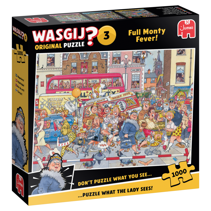 Wasgij Original 3  - Full Monty Fever! - 1000 stukjes-3