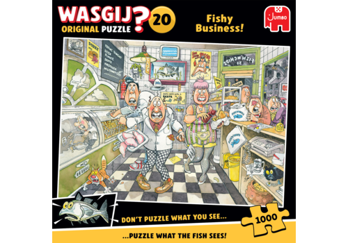  Jumbo Wasgij Original 20 - Fishy Business!  - 1000 pieces 