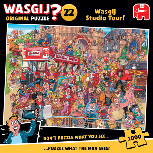  Jumbo Wasgij Original 22 - Wasgij Studio Tour! -1000 stukjes 