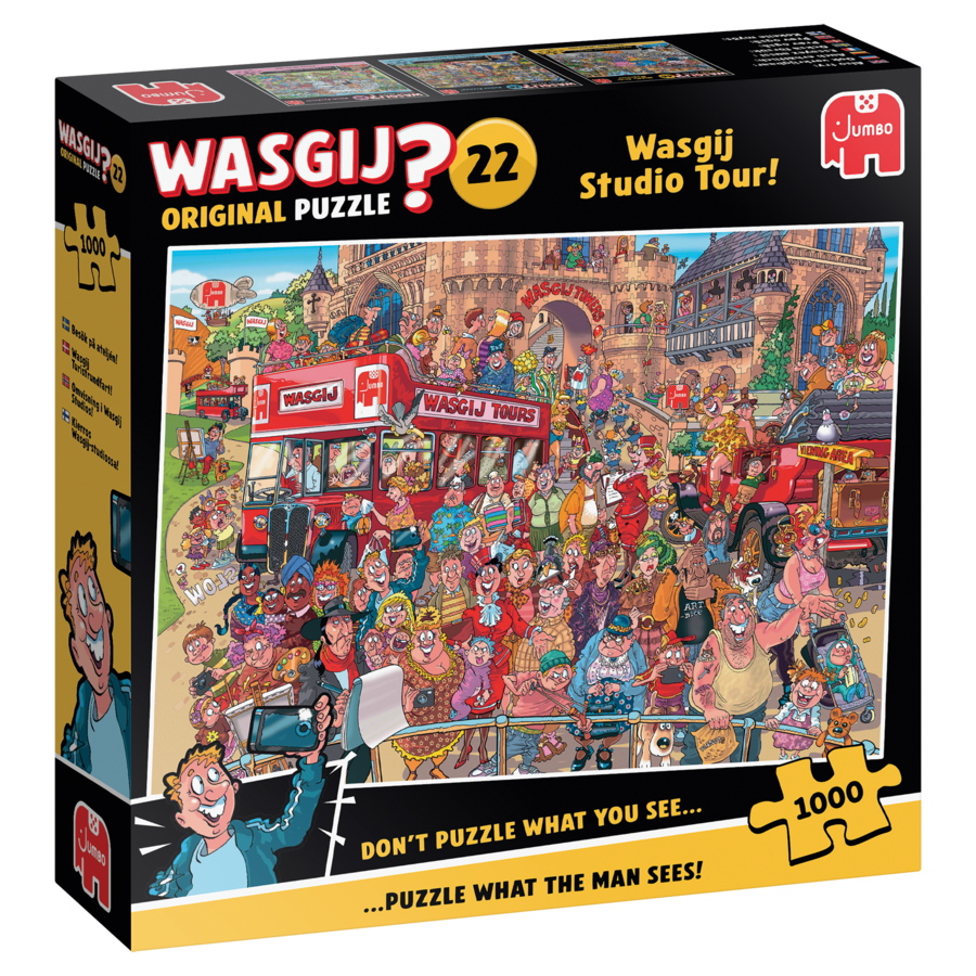 Wasgij Original 22 - Wasgij Studio Tour! - 1000 stukjes-3