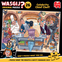 thumb-Wasgij Original 26 -Celebrity Chief Chef!  - 1000 pièces-1