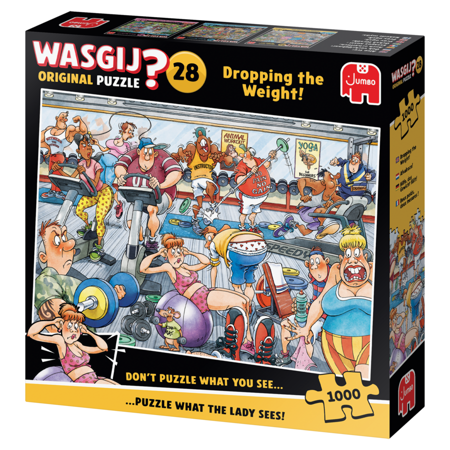 Wasgij Original 28 - Dropping The Weight! - 1000 pièces-3
