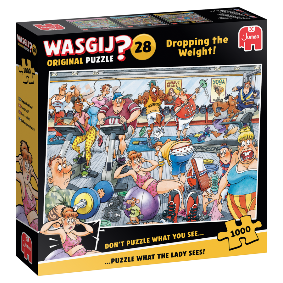 Wasgij Original 28 - Dropping The Weight! - 1000 pièces-4