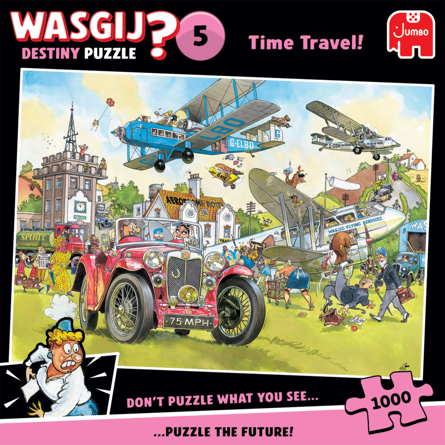 Wasgij Destiny 5 - Time Travel! - 1000 pièces-1