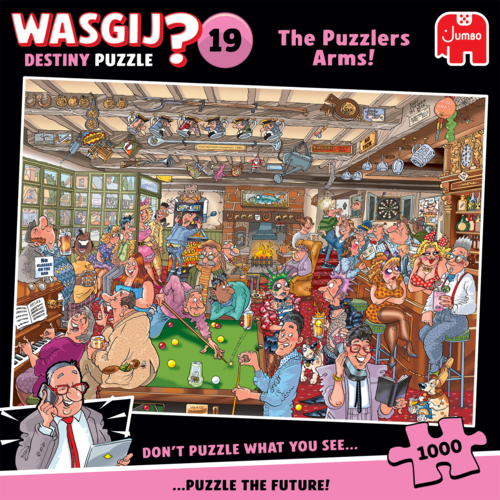  Jumbo Wasgij Destiny 19 - The Puzzlers Arms! - 1000 pieces 