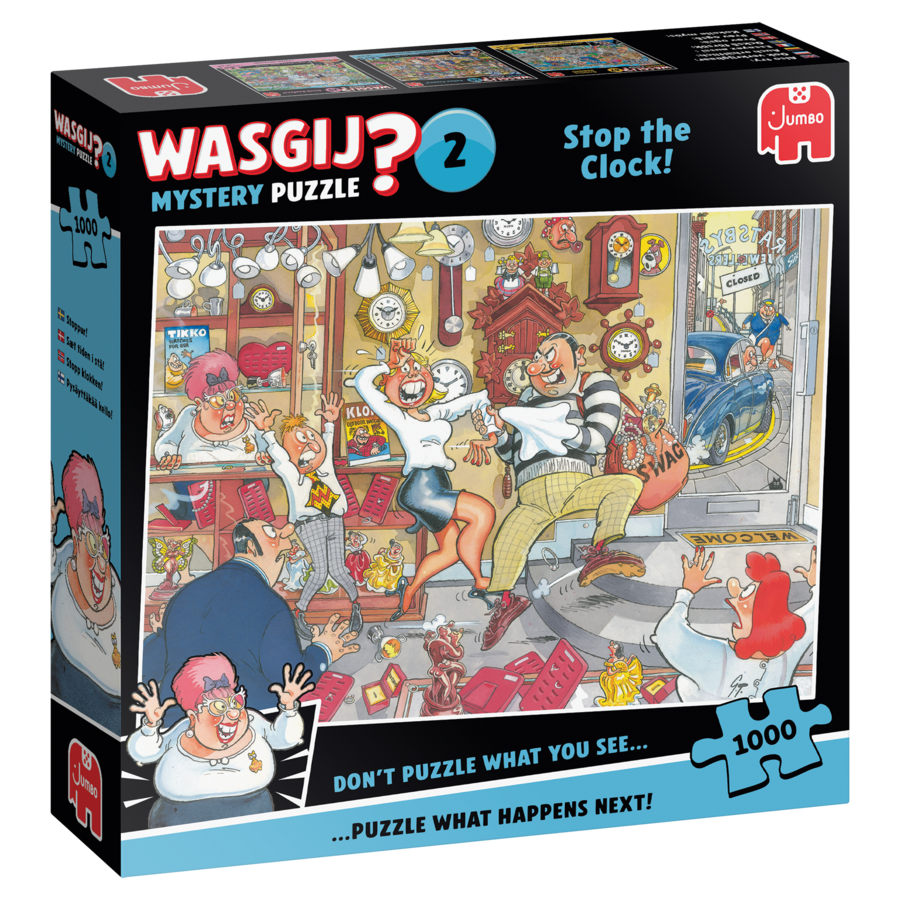 Wasgij Mystery 2 - Stop The Clock! - 1000 pièces-3