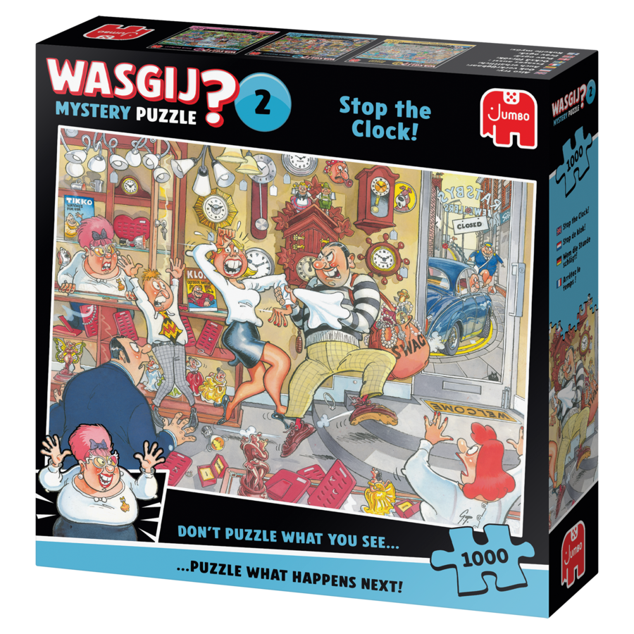 Wasgij Mystery 2 - Stop The Clock! - 1000 pièces-4