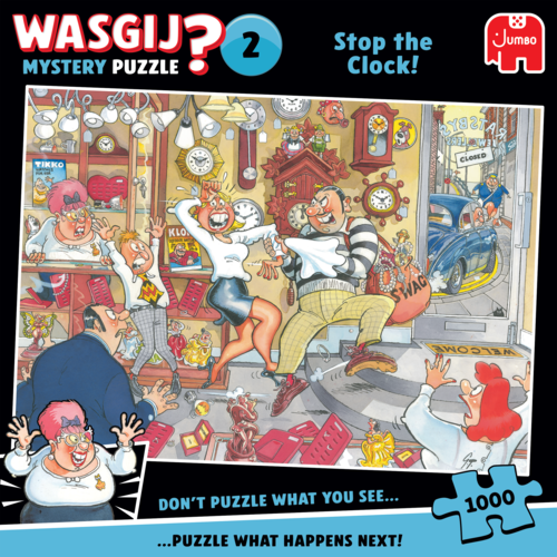 Jumbo Wasgij Mystery 2 - Stop The Clock!  -1000 stukjes 
