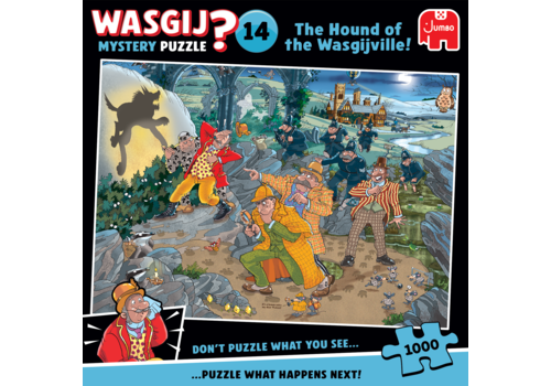  Jumbo Wasgij Mystery 14 - The Hound Of The Wasgijville! - 1000 pieces 