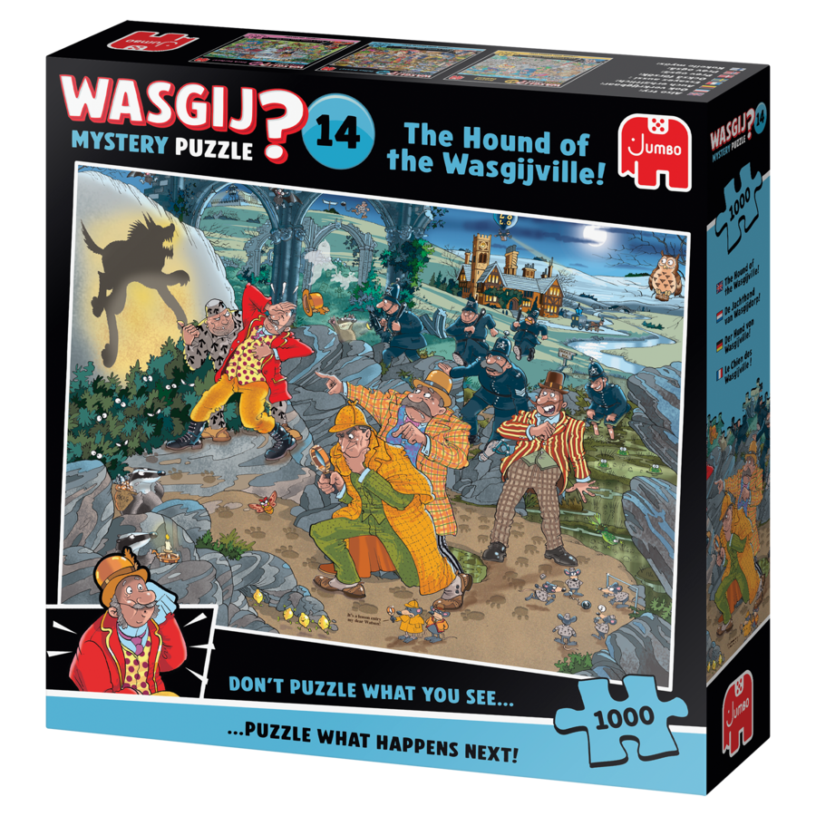 Wasgij Mystery 14 - The Hound Of The Wasgijville! - 1000 pièces-4