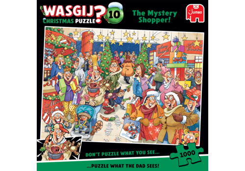  Jumbo Wasgij Christmas 10 - Mystery Shopper! - 1000 pieces 