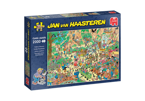  Jumbo Vrolijke Fladderaars - JVH - 2000 stukjes 