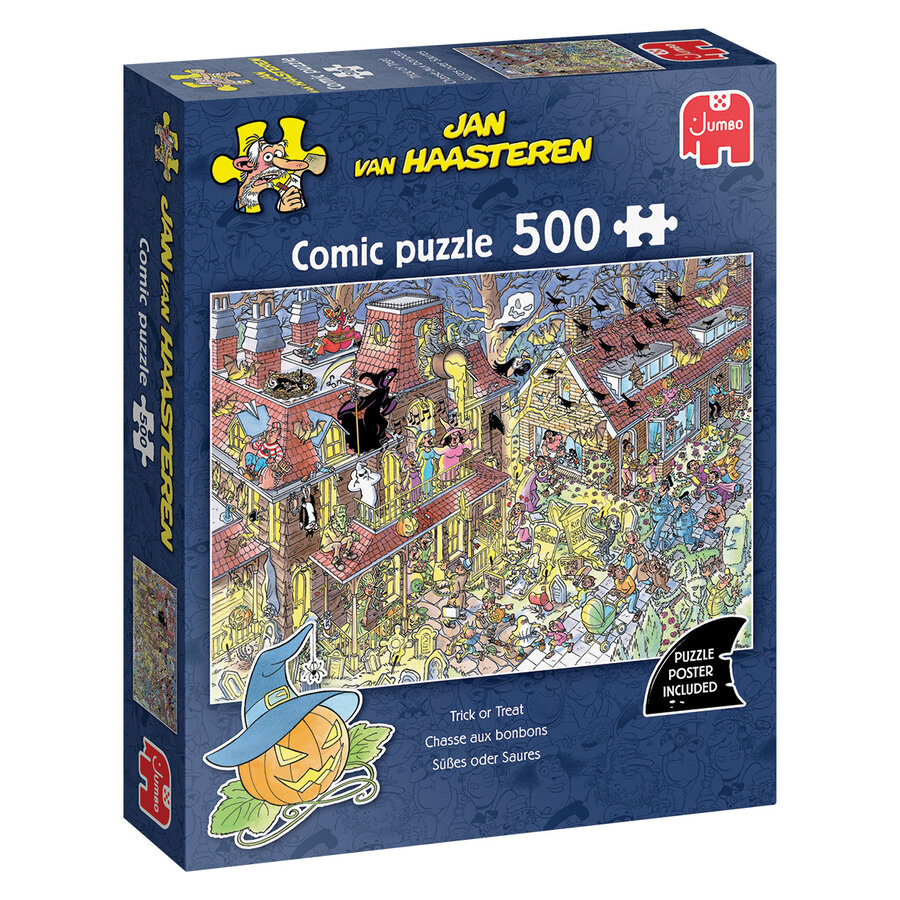 Chasse aux bonbons - Jan van Haasteren - puzzle de 500 pièces-1