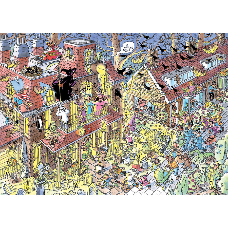 Chasse aux bonbons - Jan van Haasteren - puzzle de 500 pièces-2