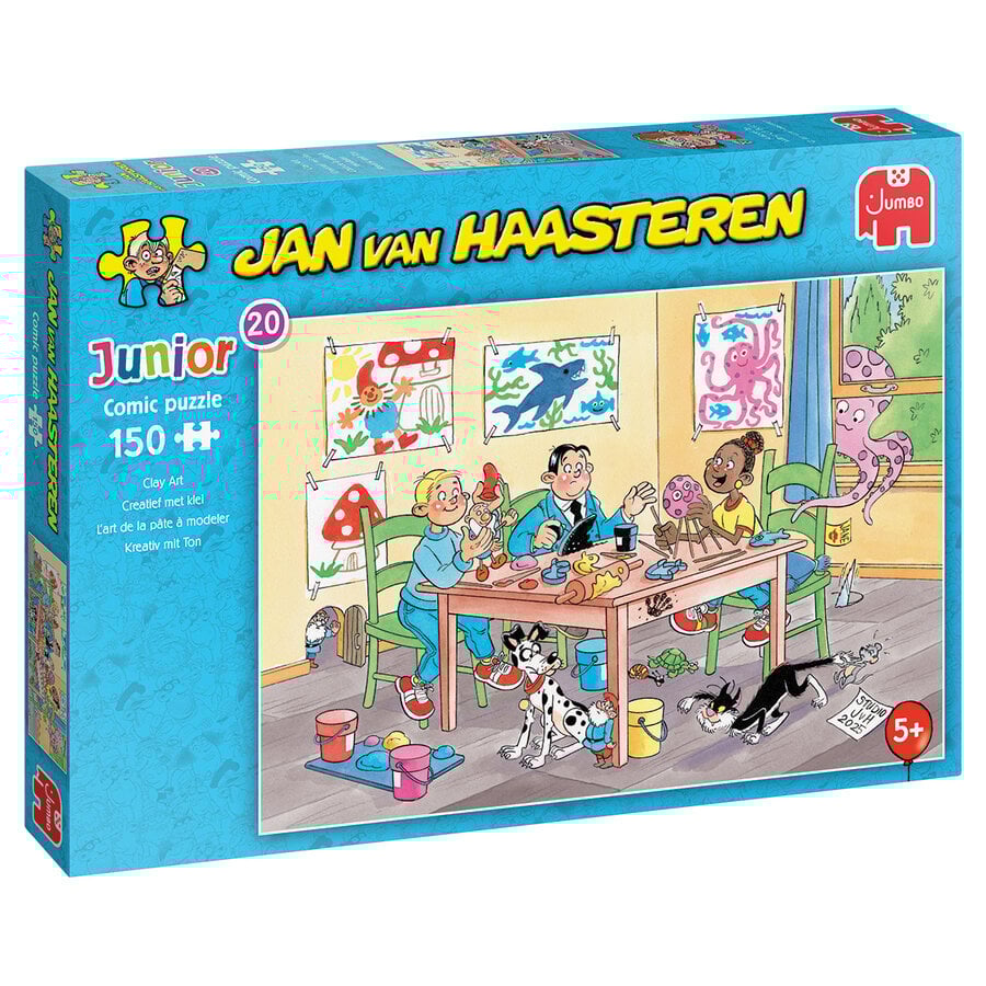 L'art de la pâte à modeler- Jan van Haasteren - 150 pièces-1