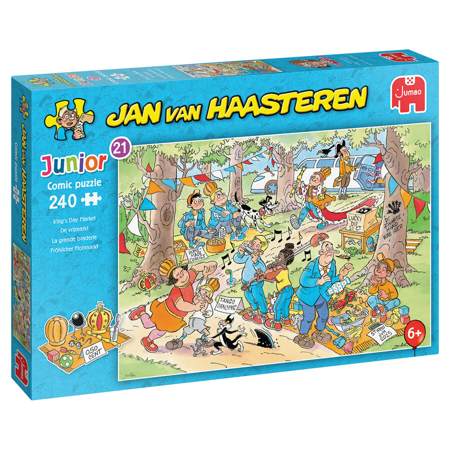 King's Day Market  - Jan van Haasteren - 240 pieces-1