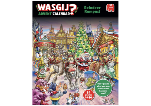  Jumbo Wasgij  Christmas Advent Calender - 24 x 54 pieces 