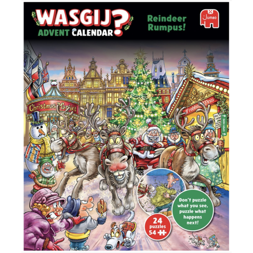  Jumbo Wasgij  Christmas Advent Calender - 24 x 54 pieces 