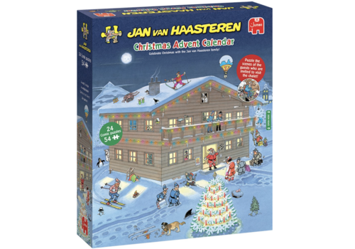 Jumbo Jan van Haasteren  Calendrier de l'Avent 2025- 24 x 54 pièces   Jumbo Jan van Haasteren  Calendrier de l'Avent 2025- 24 x 54 pièces