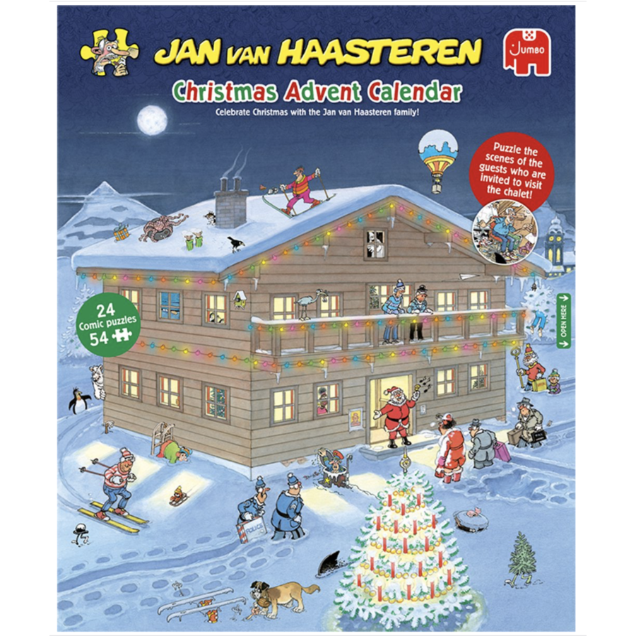 Jan van Haasteren  Christmas Advent Calender 2025 - 24 x 54 pieces-4