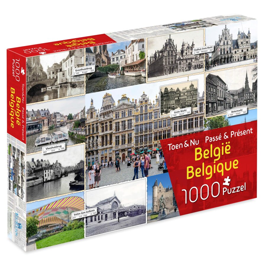 Belgium - Past and Present- 1000 pieces-1