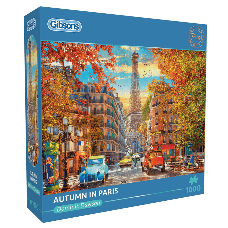 Autumn in Paris - jigsaw puzzle of 1000 pieces-1
