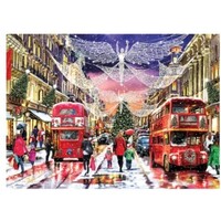 thumb-Regent Street at Christmas  - jigsaw puzzle of 1000 pieces-2